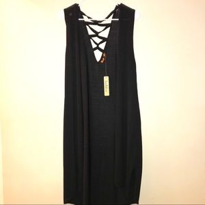 Strappy-Back Duster Vest - Belldini - NWT